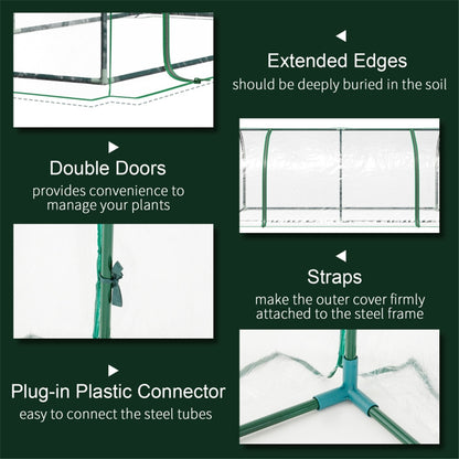 Mini Greenhouse-PVC Cover ( Amazon Shipping)（Prohibited by WalMart）