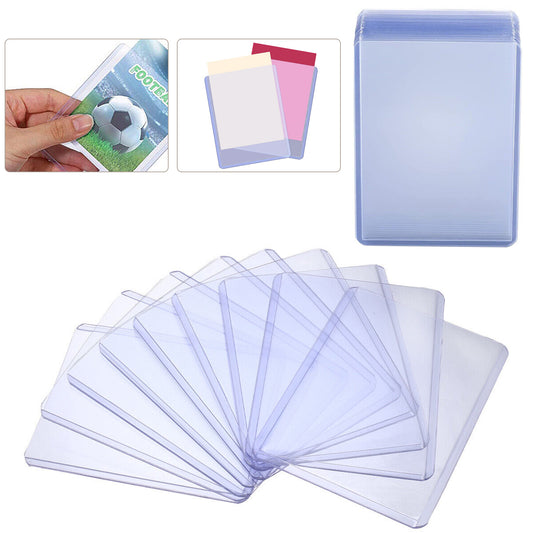 25pcs Hard Plastic Card Sleeves Trading Card Holder Sleeves Protector Baseball