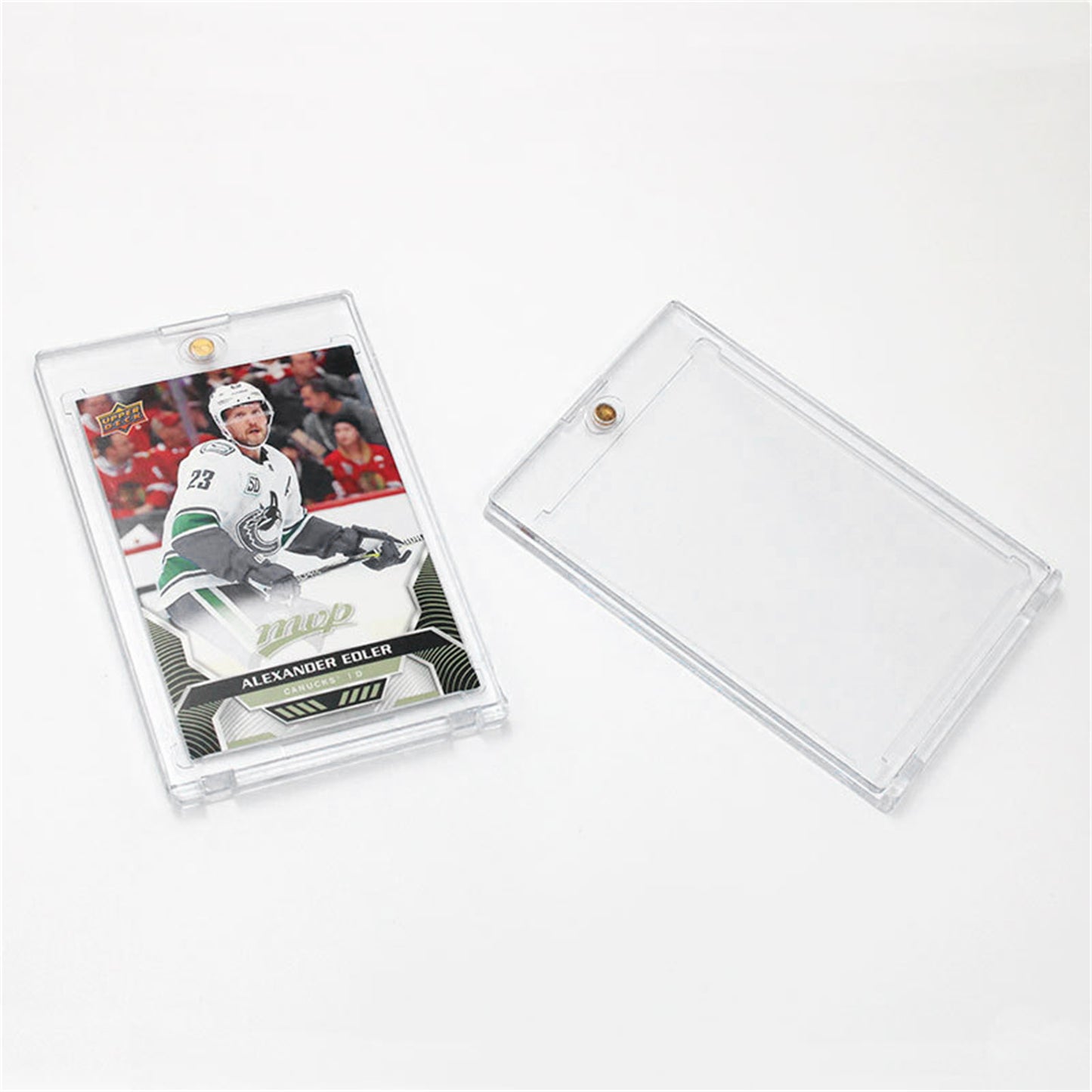 Magnetic Top Loader Card Sleeves Trading Hard Acrylic Case Holder Baseball