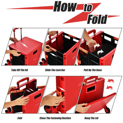 Foldable shopping cart