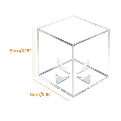 Tennis Ball Display Case Baseball Storage Box Clear Organizer Box Acrylic