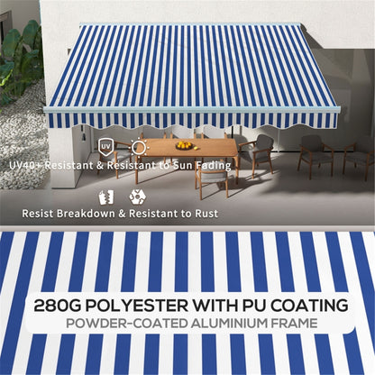 Electric Awning  /Patio Retractable Awning  -AS ( Amazon Shipping)（Prohibited by WalMart）