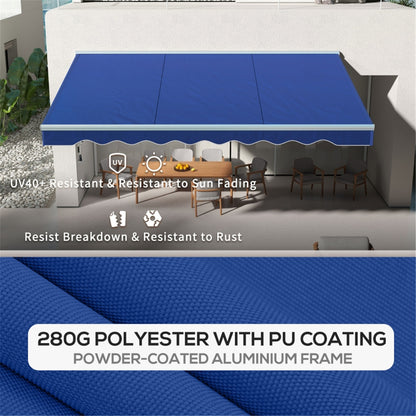 Electric Awning  /Patio Retractable Awning  -AS ( Amazon Shipping)（Prohibited by WalMart）