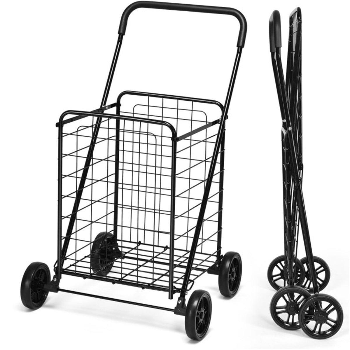 Medium folding shopping cart