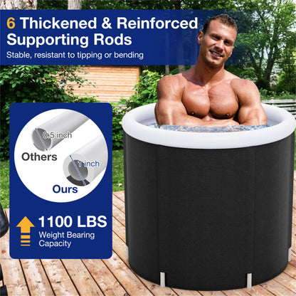 32" x 29.5" Outdoor Tub with Lid