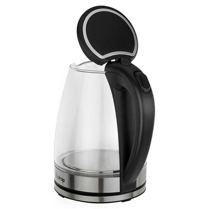 HD-1857-A 110V 1500W 1.8L Electric Glass Kettle US Plug