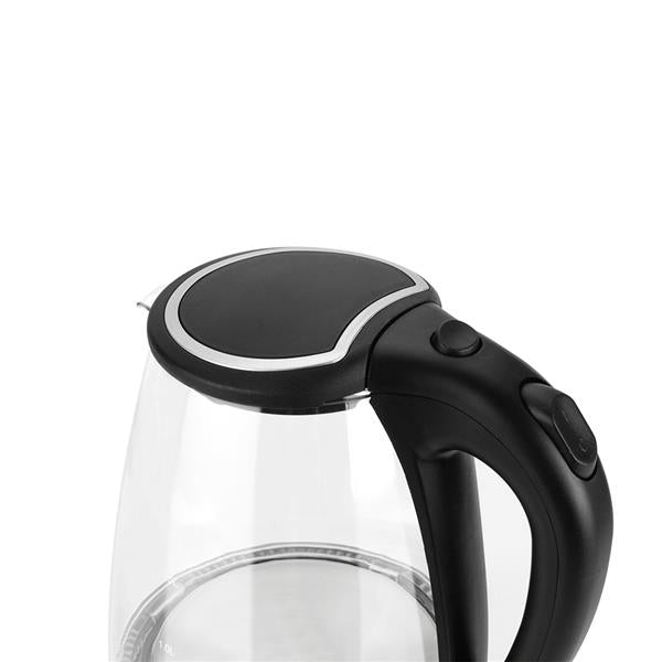 HD-1857-A 110V 1500W 1.8L Electric Glass Kettle US Plug